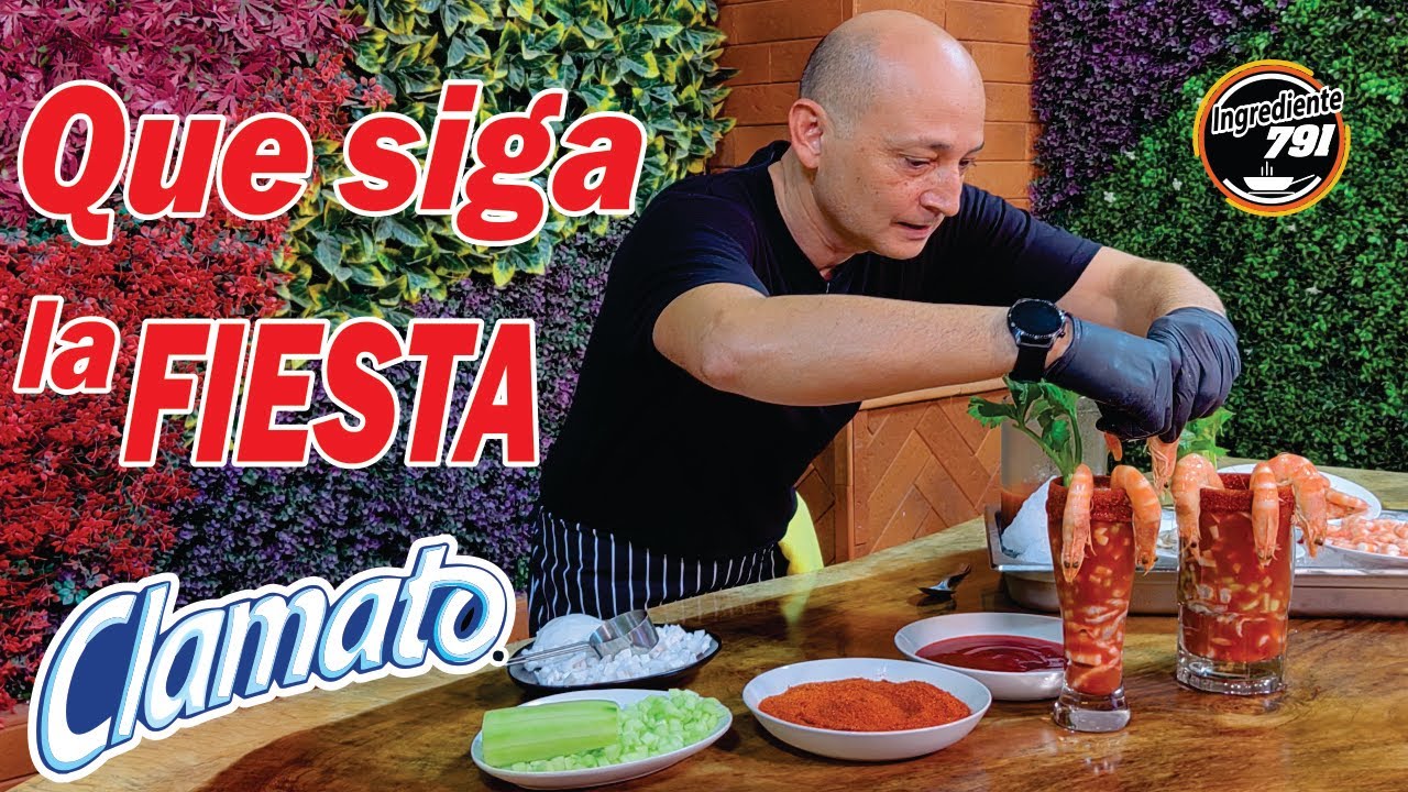 🌶 Como preparar CLAMATO con CAMARONES 🦐 | Ingrediente 791