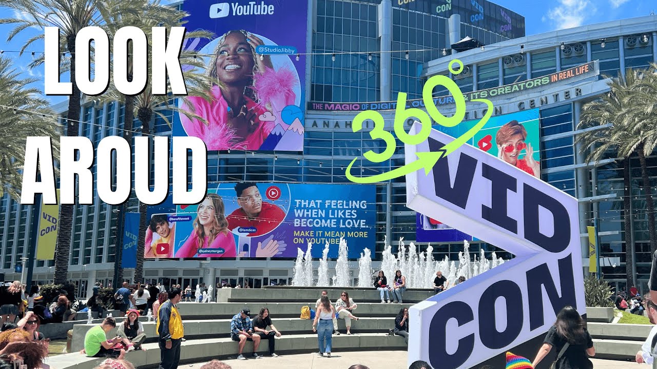 Explore Vidcon 2023 in 360 VR | Anaheim, California