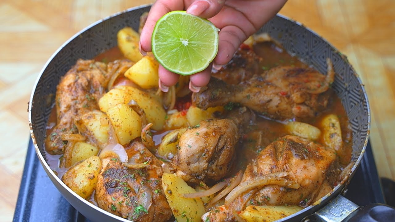 La receta de POLLO y papas que sorprendió a todos! Un ALMUERZO rápido y sin complicaciones.