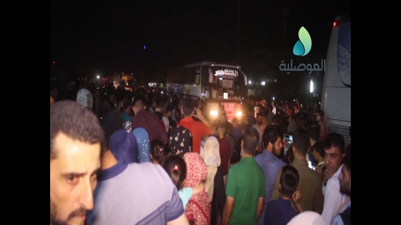 حجاج الموصل يعودون الى المدينة بعد اداء فريضة الركن الاعظم وسط فرحة كبيرة من الاهالي