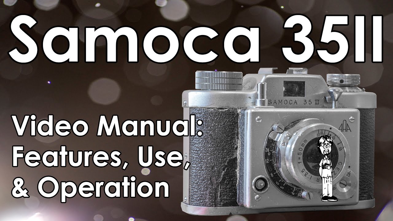 Samoca 35 II, руководство пользователя камеры начального уровня с видоискателем 1950-х годов | Сд...