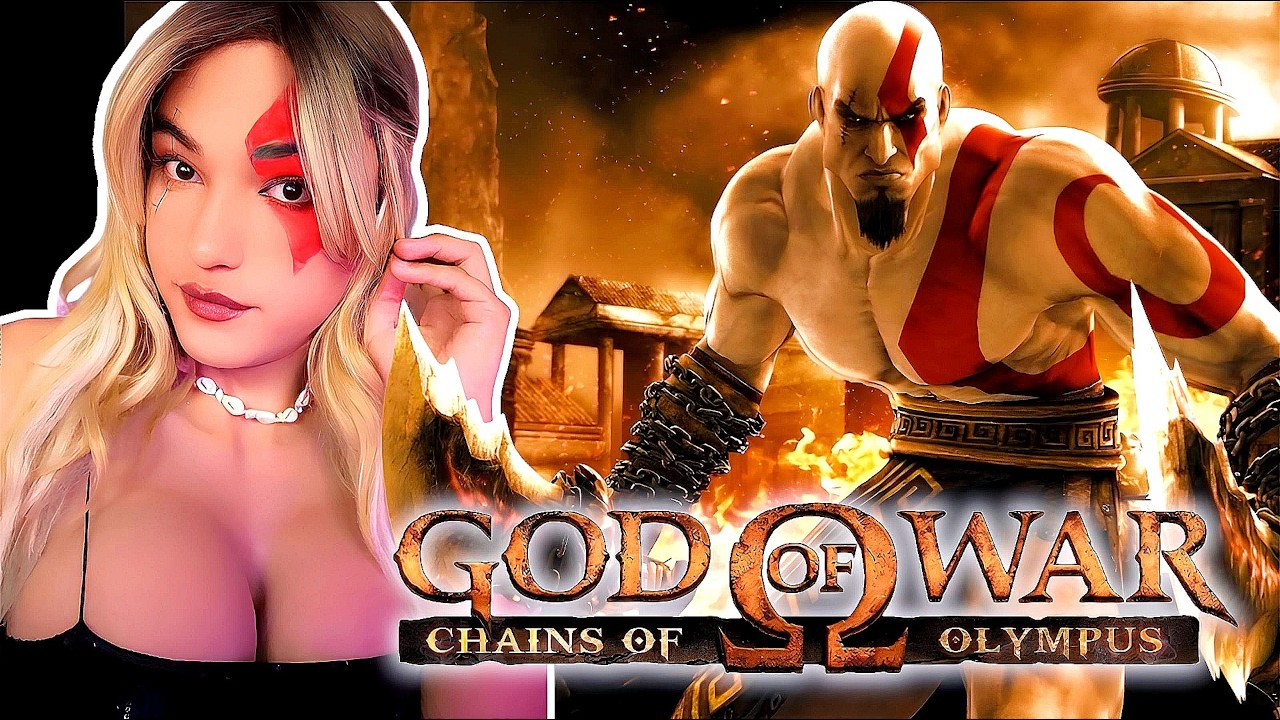 JOGANDO O GOD OF WAR DE PSP COM TEXTURAS HD! (PARECE REMAKE)