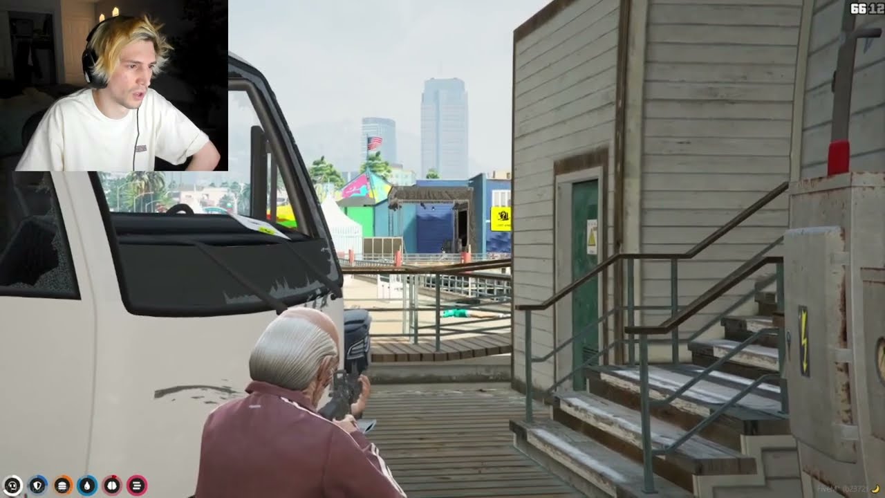 xQc React to Jack Cortair EZ CLAP 4 COPS during GG PD wipe