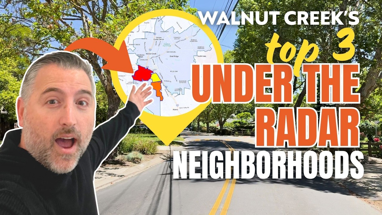 Top 3 Walnut Creek CA Under the Radar Neighborhoods | Best San Francisco Suburb