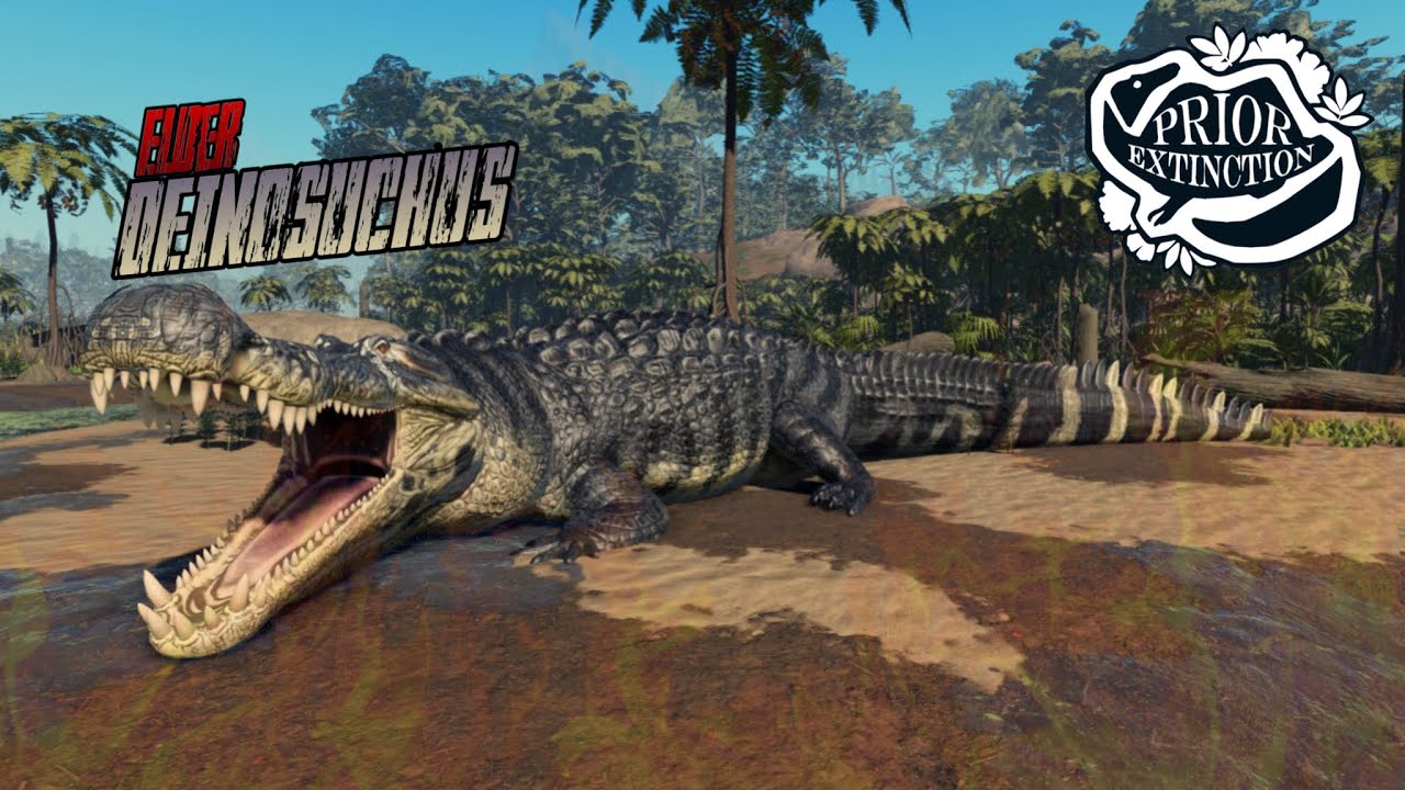 ELDER DEINOSUCHUS Wipes out the Population- Deinosuchus Part 3 | Prior Extinction Roblox