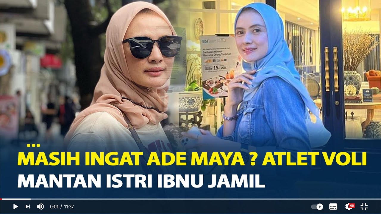 Masih Ingat Ade Maya ? Atlet Voli Mantan Istri Ibnu Jamil, Ini Kabarnya Sekarang