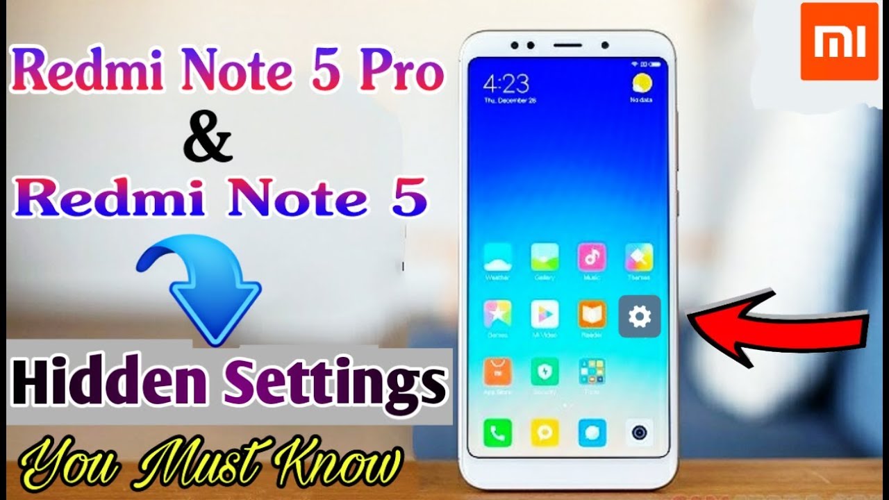 Hidden Settings Of Redmi Note 5 Pro and Redmi Note 5 Xiaomi (Awesome)