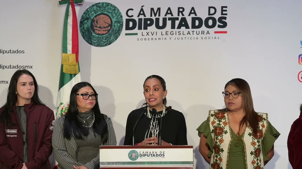 Conferencia de prensa | Diputadas integrantes de la Comisión de Igualdad de Género | 02/02/2026