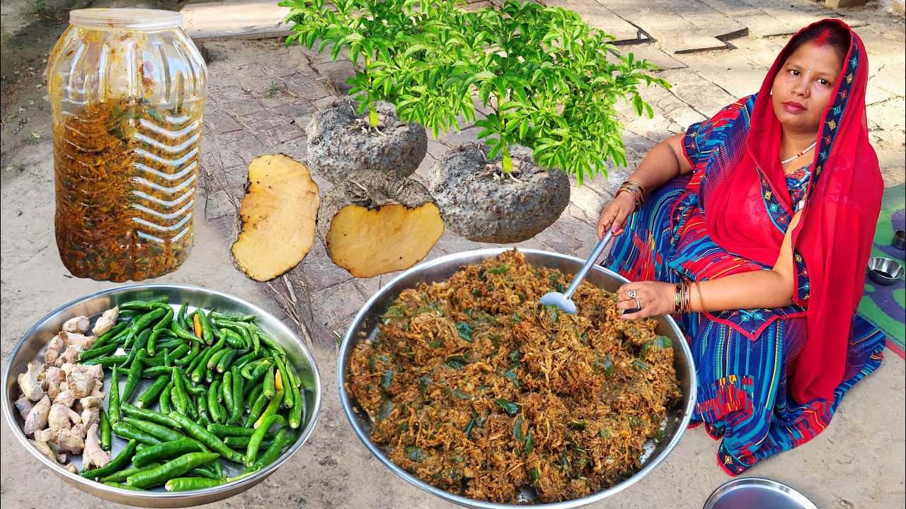 हरी मिर्च और सूरन का अचार बनाने का ऐसा नया तरीका कि सालो साल तक खराब नहीं होगा Green Chilli Pickle