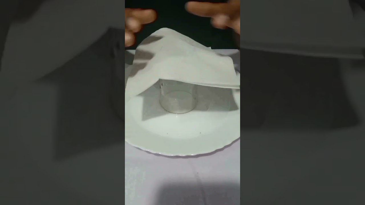 water glass experiment #shorts #viral