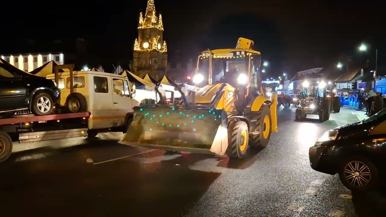 Charity tractor run, Stratford-upon-Avon 30 November 2024
