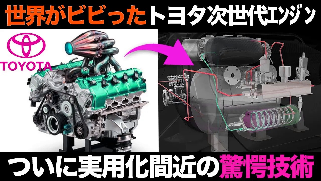 世界が驚愕！実用化間近のトヨタ次世代エンジン技術 その凄さと最新の動向を徹底解説【ゆっくり解説】【クルマの雑学】【水素エンジン】