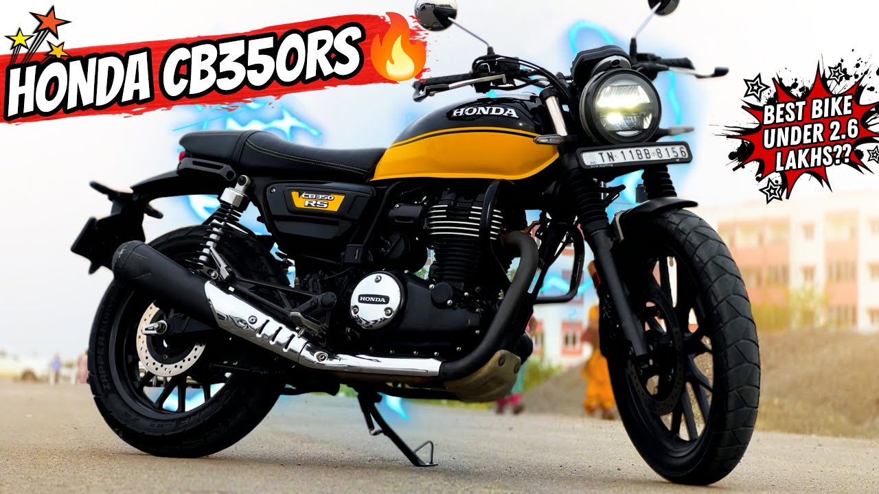 HONDA CB350RS🔥2.6LAKHS🤑CRUISER OR CAFE RACER?😵‍💫