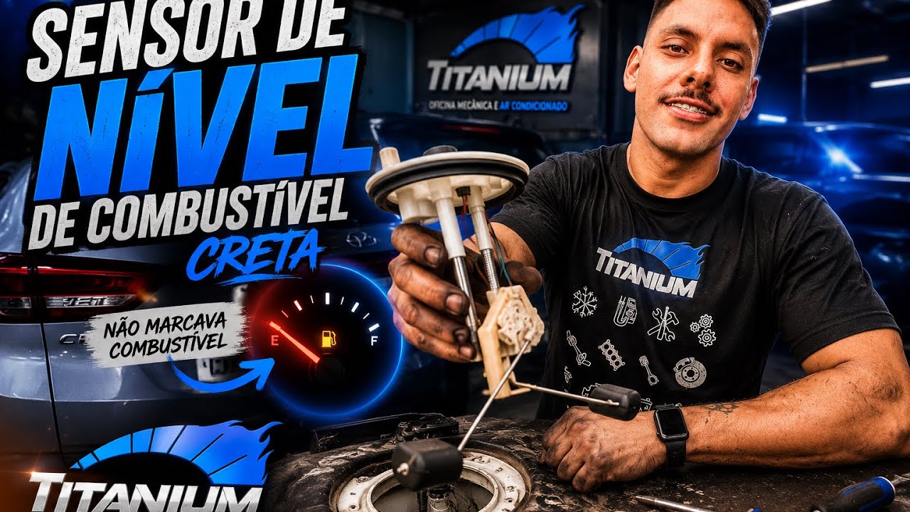Hyundai Creta problema no sensor de nível do combustível (precisei tira o tanque?)