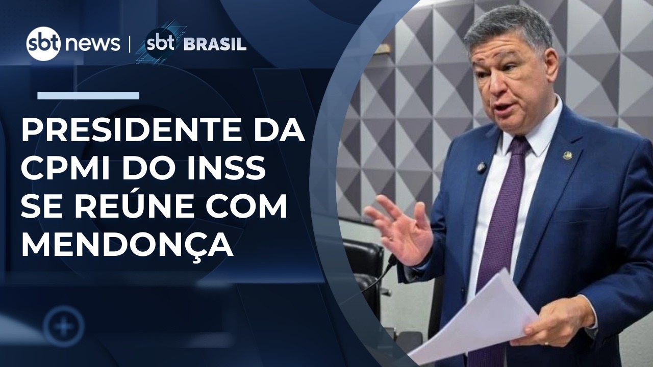 CPMI do INSS: Viana se reúne com Mendonça pra evitar esvaziamento de comissão | #SBTBrasil