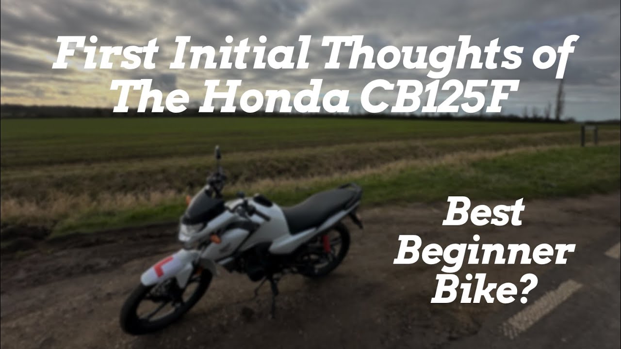 First impressions and Thoughts of The 2023 Honda CB125F - Is It The Best Beginner Motorbike?!