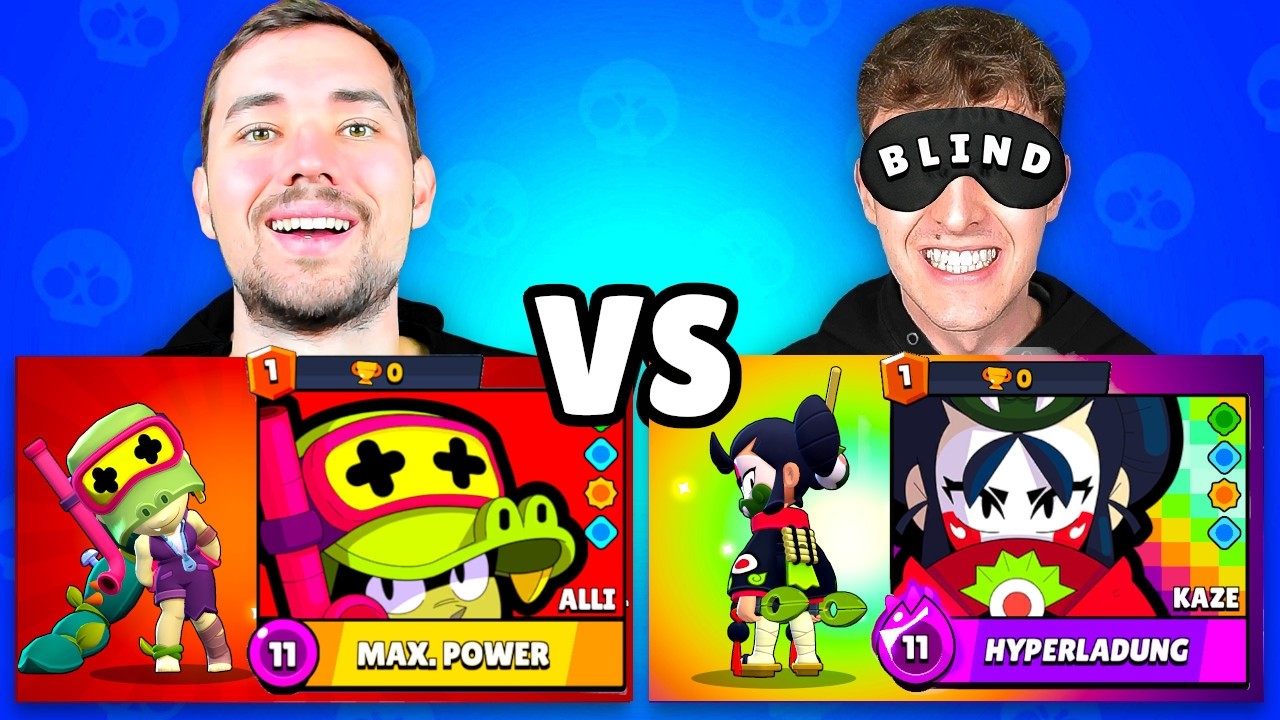 BLIND BRAWLER WÄHLEN im 1 VS 1 gegen LUKAS! 😂