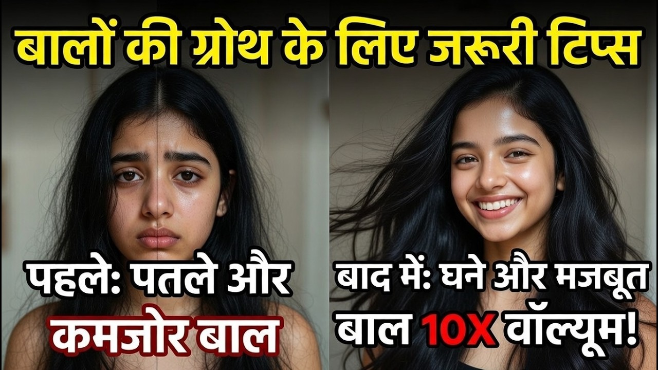 बाल क्यों नहीं बढ़ते 🙄 ? सच और समाधान | Hair Care Routine 2026 / #hear / hair tips and trick #hair