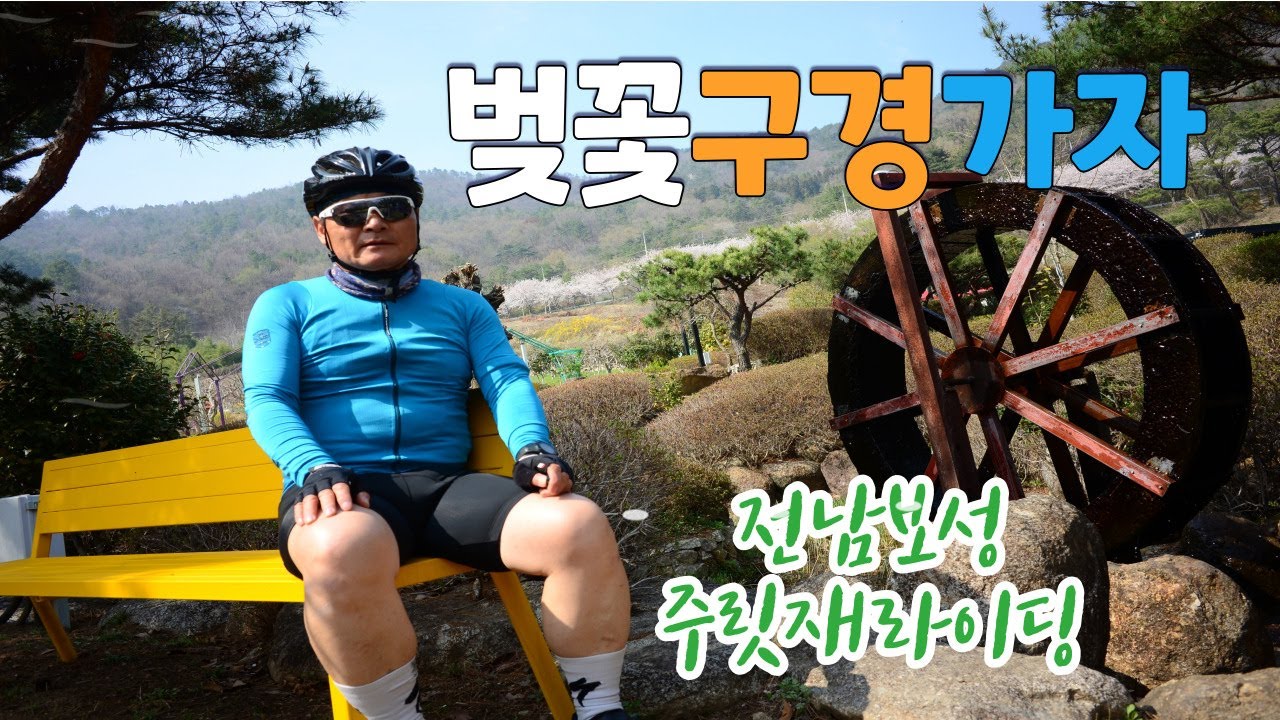 주릿재벚꽃구경가자 ㅣ벚꽃라이딩 ㅣ보성자전거길