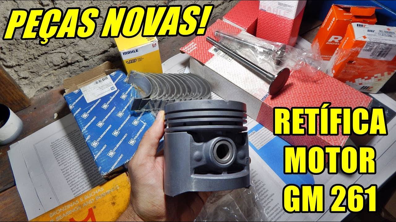 Bronzinas, Pistões, Válvulas...  Peças para o motor 261 GM