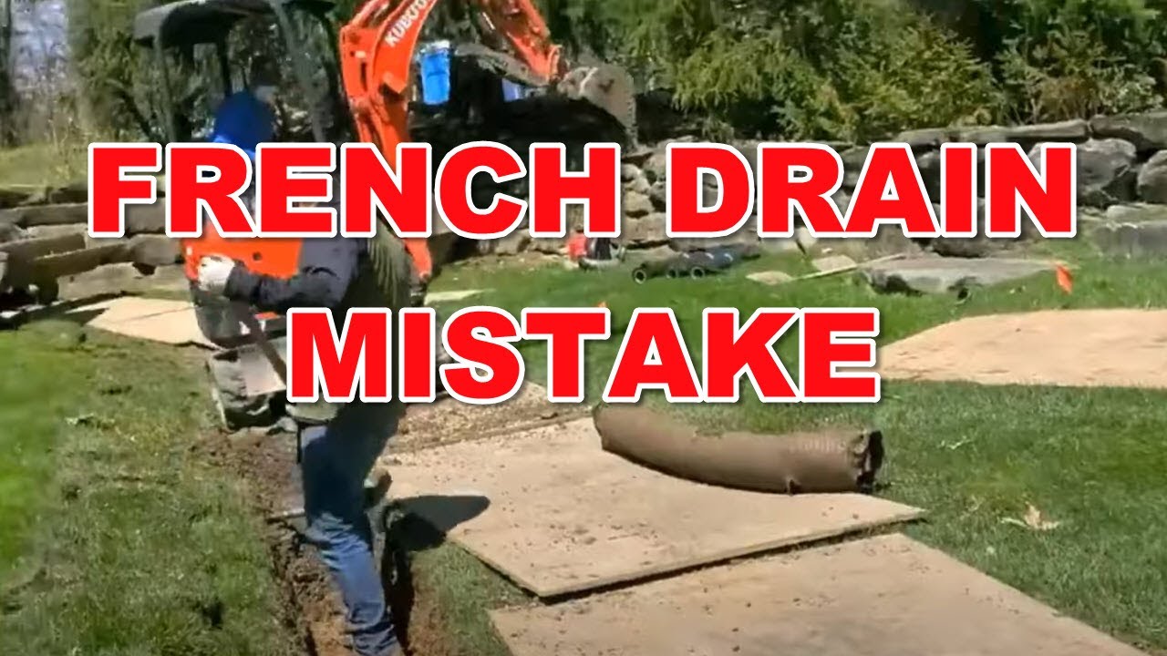 What Makes a French Drain Stop Working?  [ 6