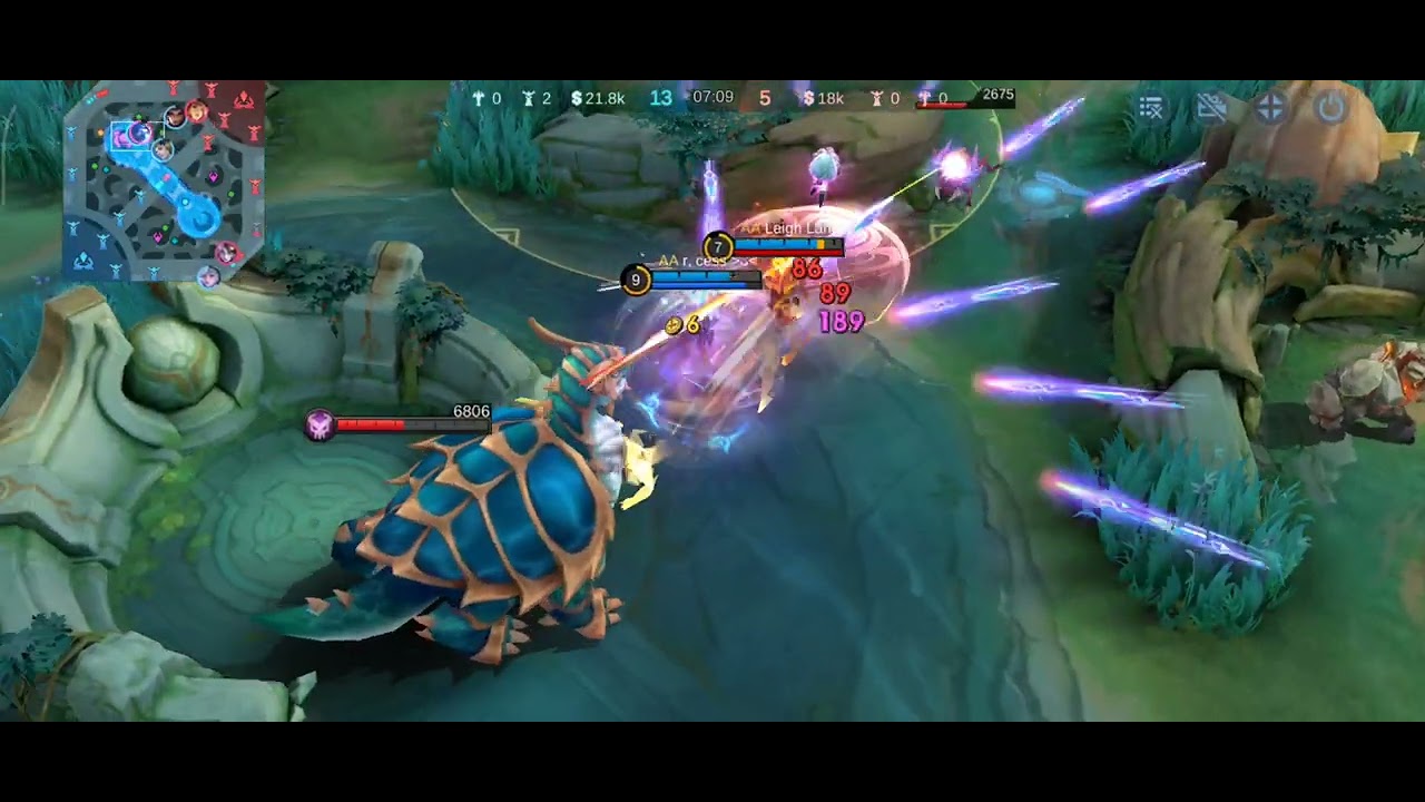 Enjoying the game with my FAM #476 Ranked Game (ML)