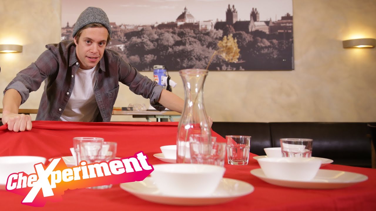 Der Tischdecken-Trick?! | CheXperiment mit Checker Tobi | Die Entdeckershow