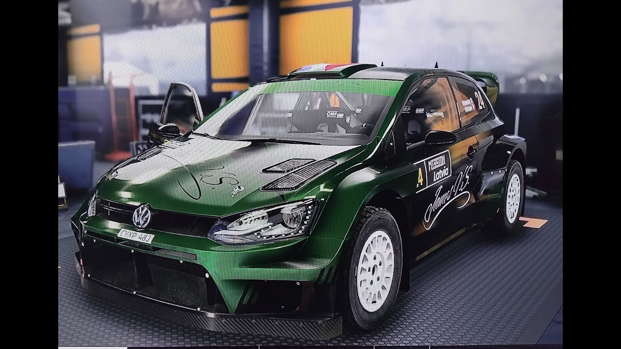 EA Sport wrc/Club Fredracing/Lettonie avec nouveau micro-casque.