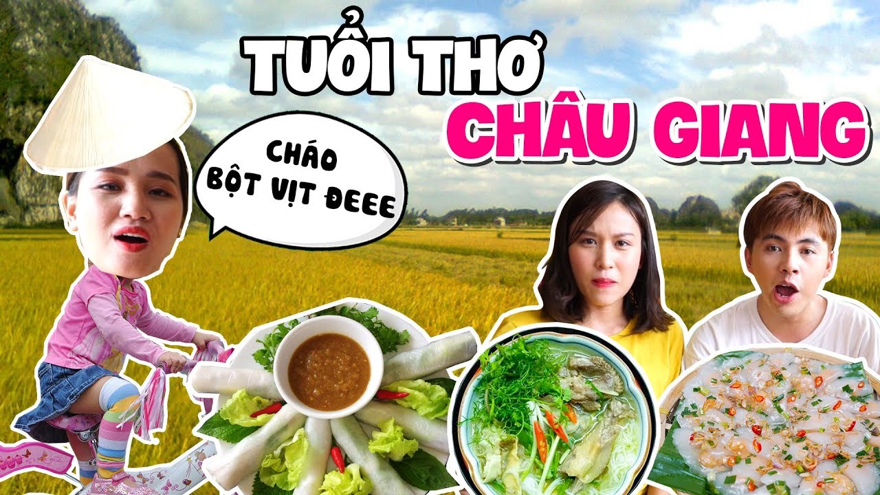 HÔM NAY ĂN GÌ - Thử món QUẢNG TRỊ, TUỔI THƠ CỦA CHÂU GIANG