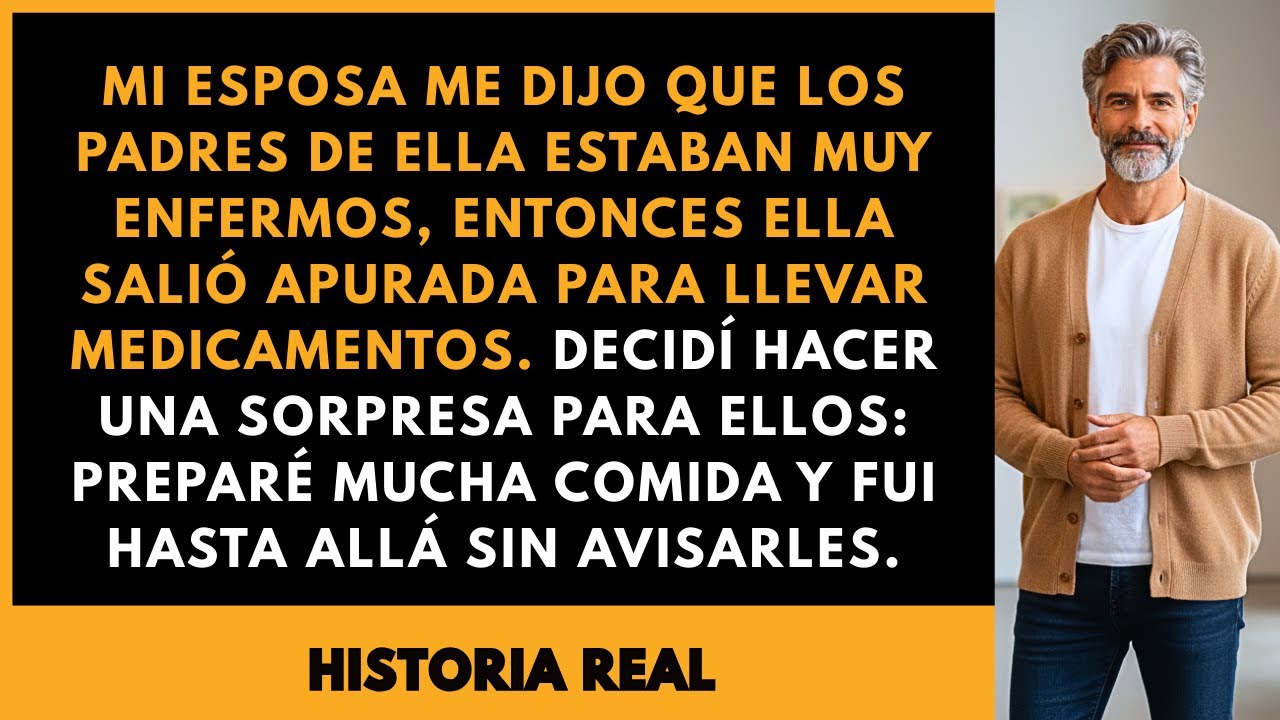 Mi Esposa Fue A Casa De Sus Padres Enfermos. Llegué Sin Avisar Y Quedé Paralizado Al Ver...
