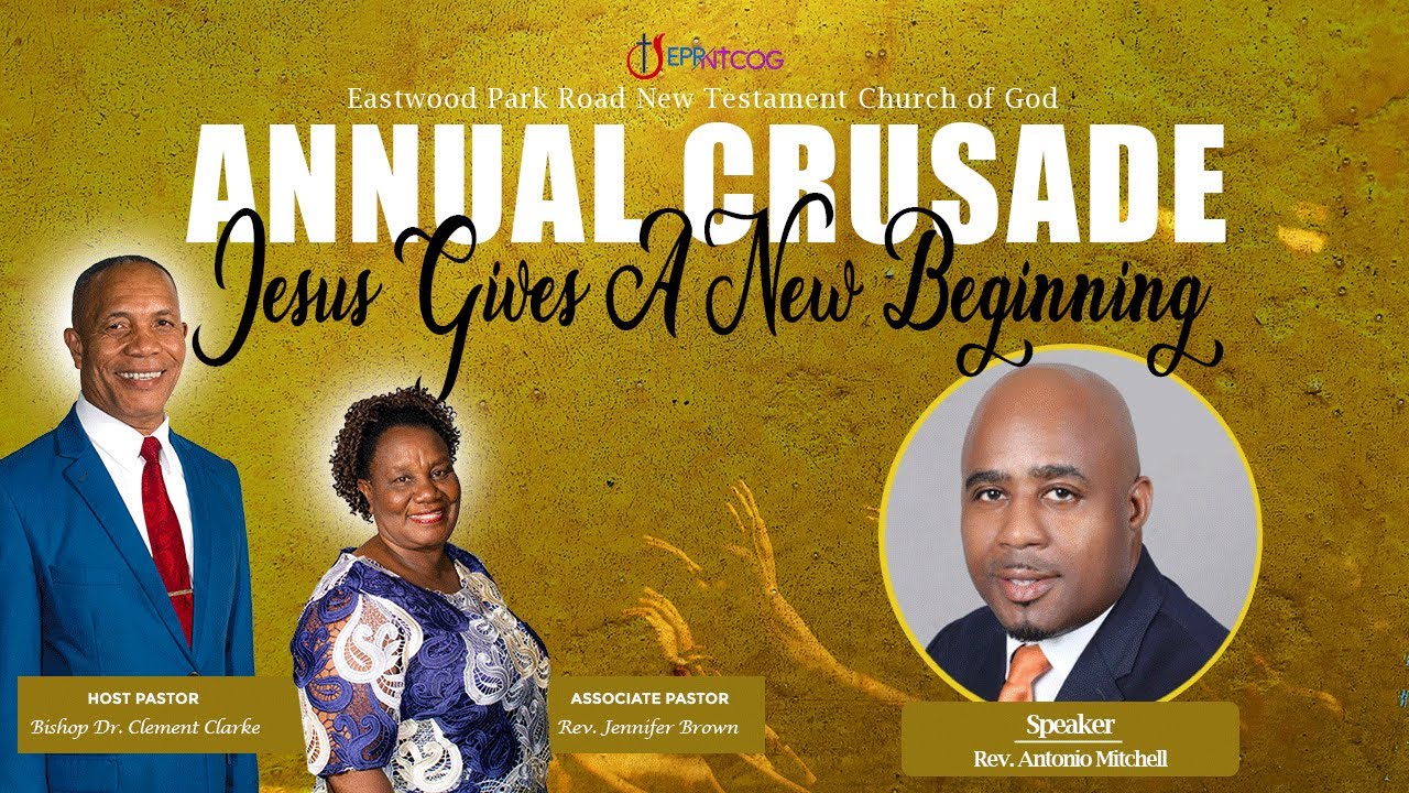 March 3, 2024 || CRUSADE 2024 ~ Jesus Gives A New Beginning || Rev. Antonio Mitchell