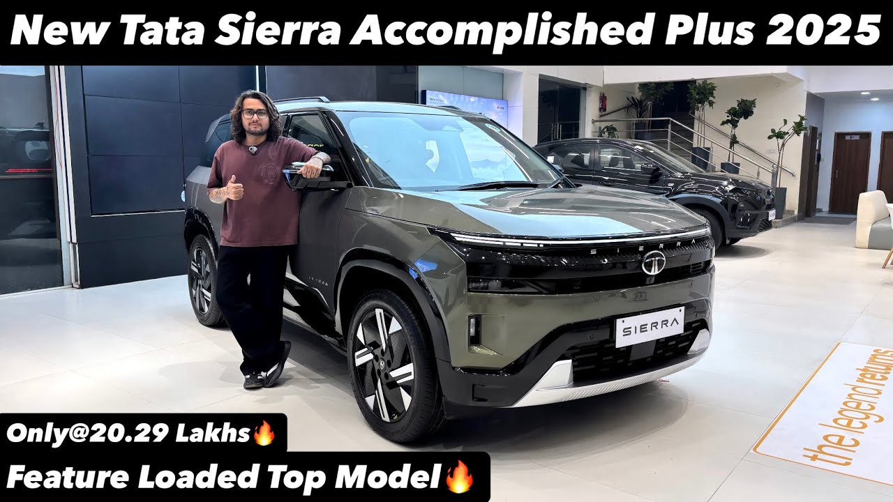 New Tata Sierra Accomplished Plus 2025 | FEATURE LOADED TOP MODEL | Full review 😍🔥