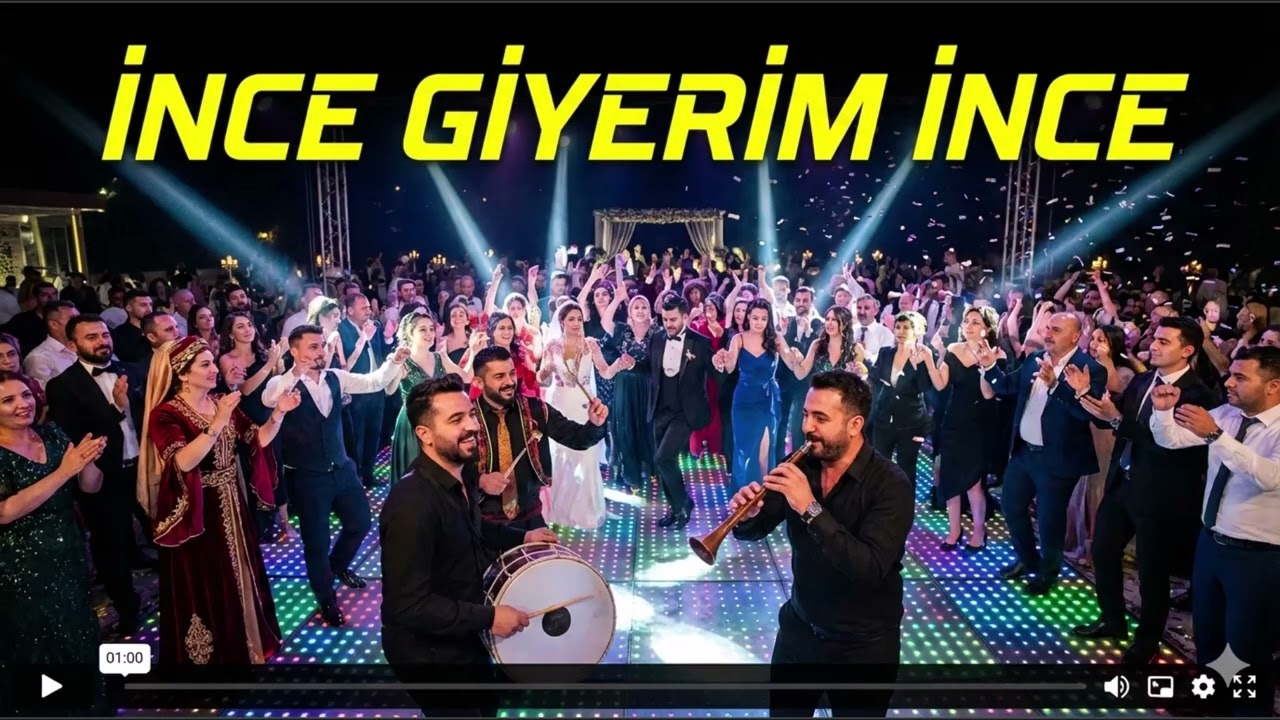İnce Giyerim İnce – Neşeli Turkish Mezdeke | Düğünlük Oyun Havası (2026)