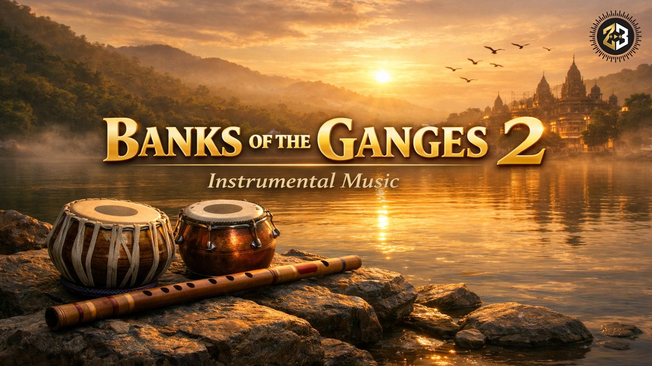 Banks of the Ganges 2 🌅 | Peaceful Indian Instrumental Music | Relaxing Sunrise Meditation