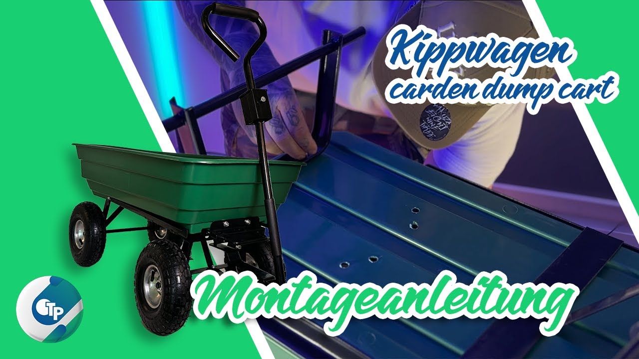 TP Kippwagen - Montageanleitung (garden dump cart)