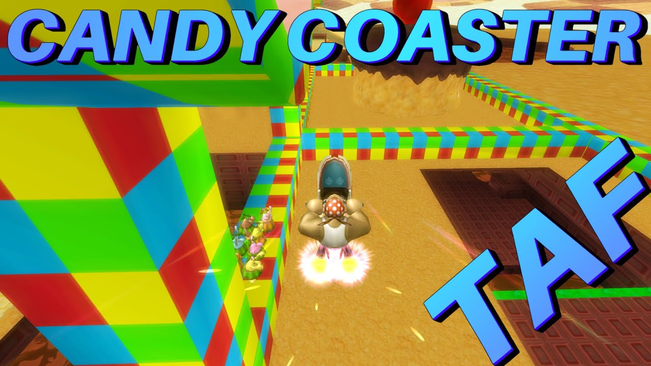 [MKW] Candy Coaster Freerun (Tool Assisted)