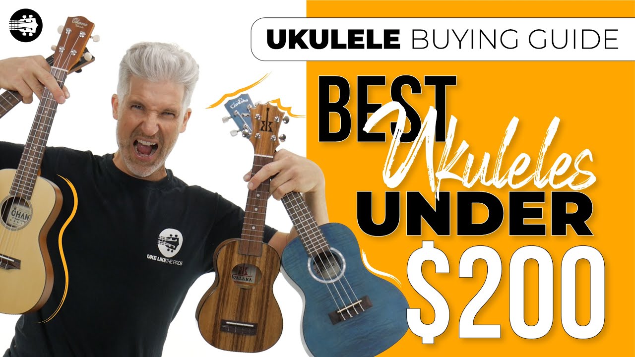Лучшие укулеле до 200 долларов! Полное руководство по покупке укулеле!