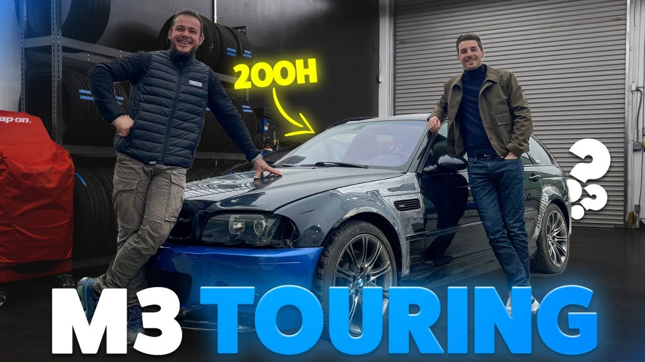 Les ailes sont d&eacute;coup&eacute;es ! C'est LARGE !  Projet M3 Touring ep5.