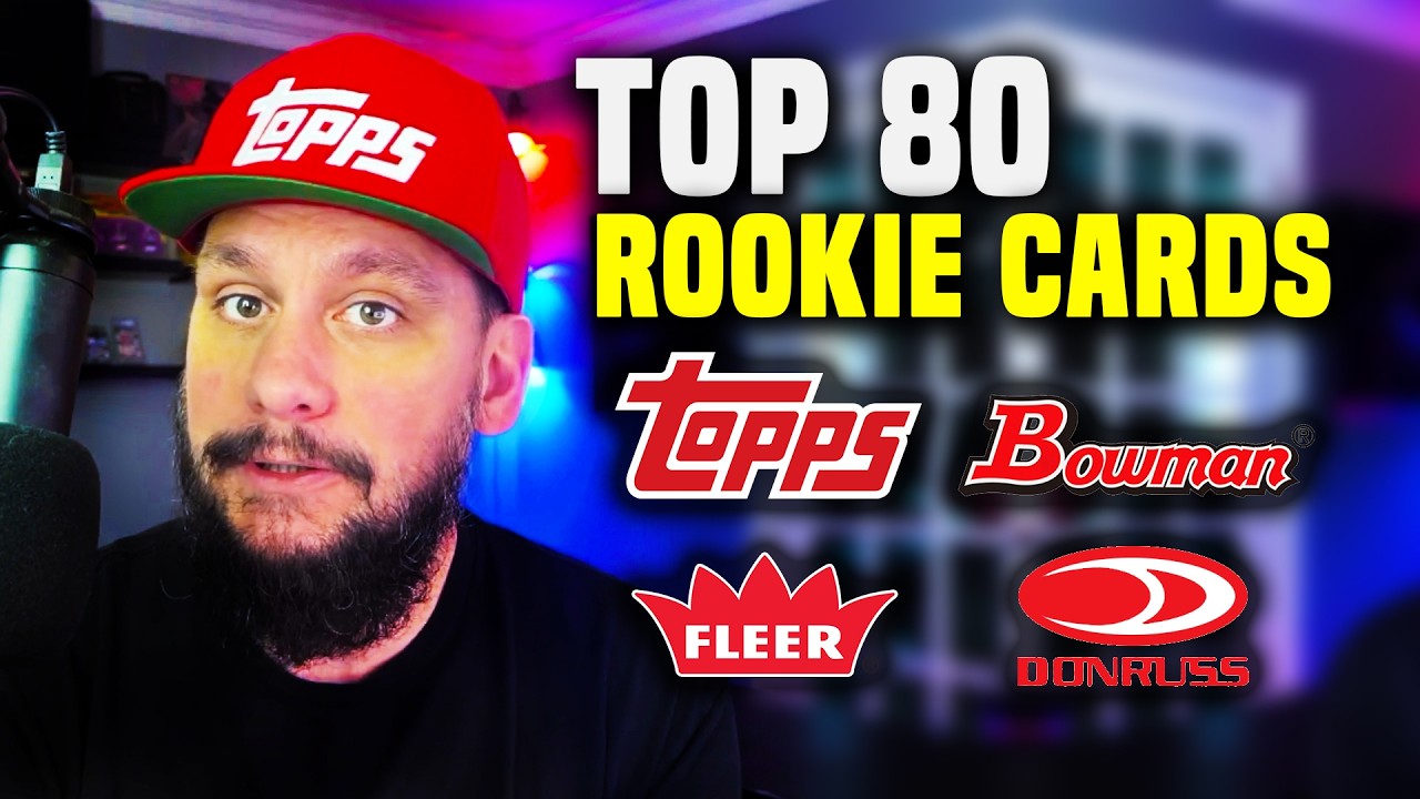 TOP 80 Rookie Sports Cards Recently Sold - Topps, Bowman, Fleer & Donruss #sportscards