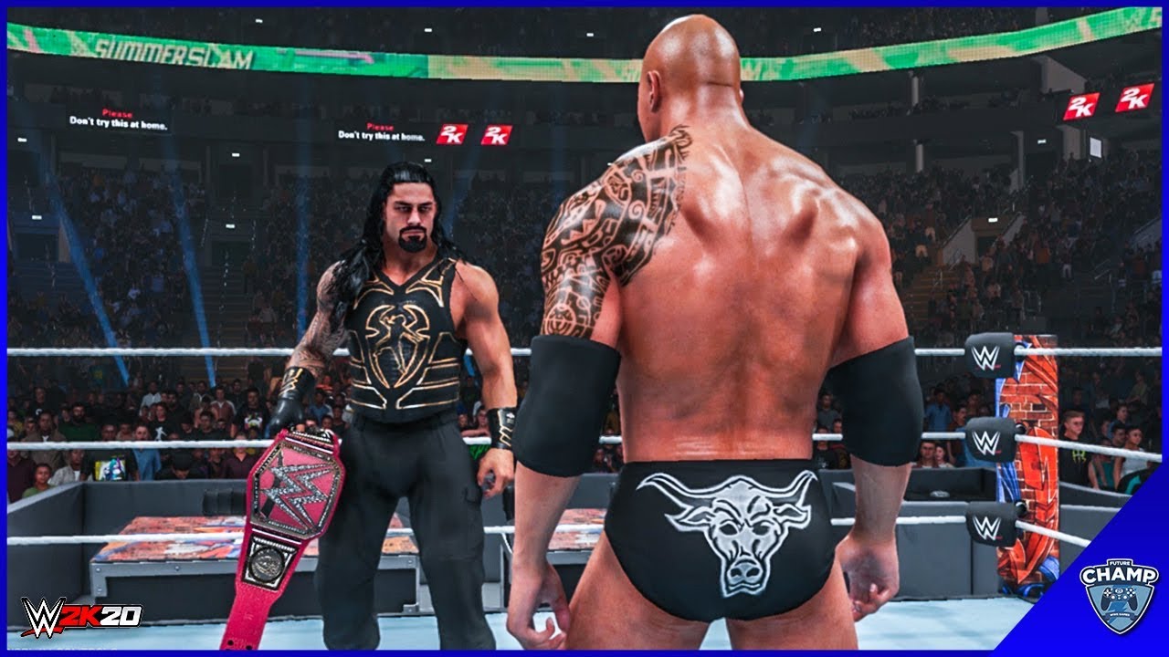 WWE 2K19 - Roman Reigns vs The Rock | Universal Championship!!