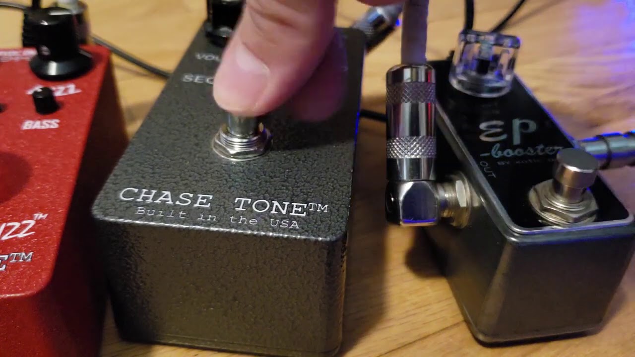 Chasetone secret preamp vs xotic EP booster