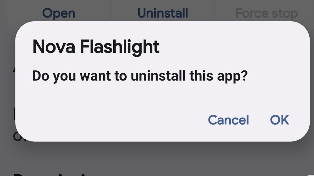 nova flashlight ko delete kaise kare | nova flashlight ko kaise hataye