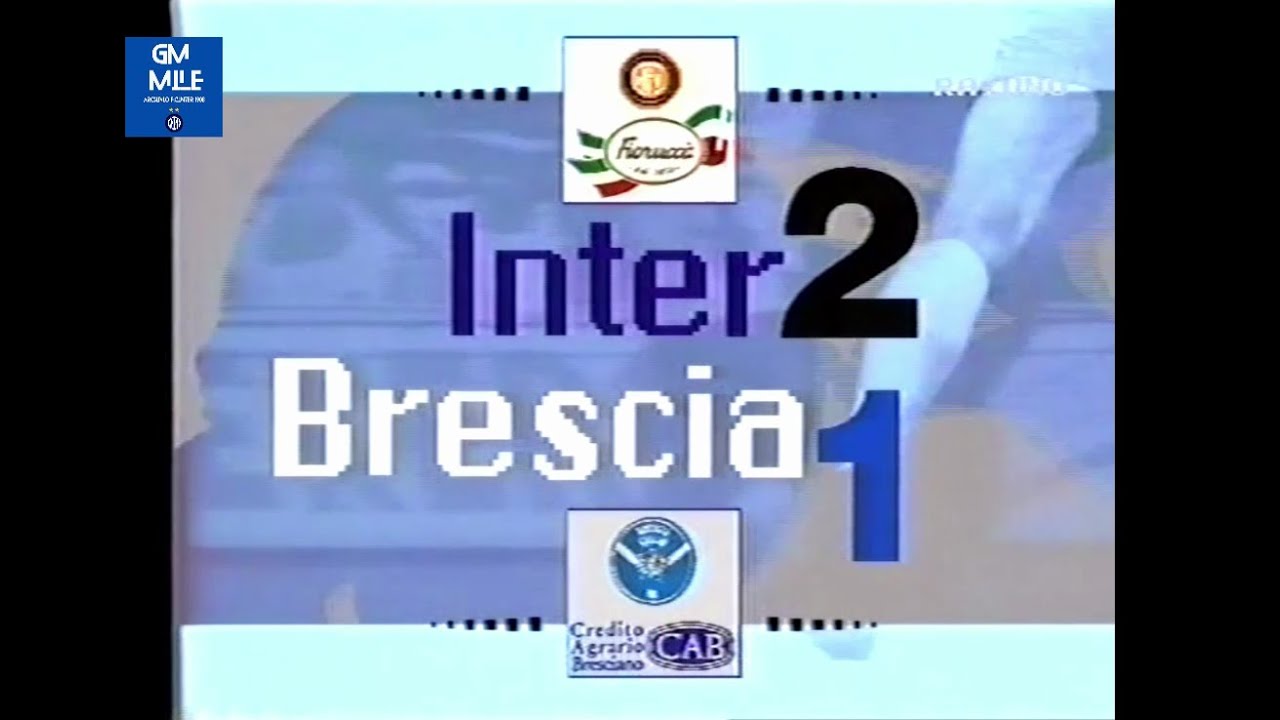 1992-93 (11^ - 29-11-1992) INTER-Brescia 2-1 [Berti,Giunta,Battistini] Servizio D.S.Rai1