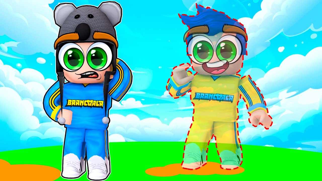 MARCOS FICOU INVISÍVEL NO ROBLOX - Brancoala Games