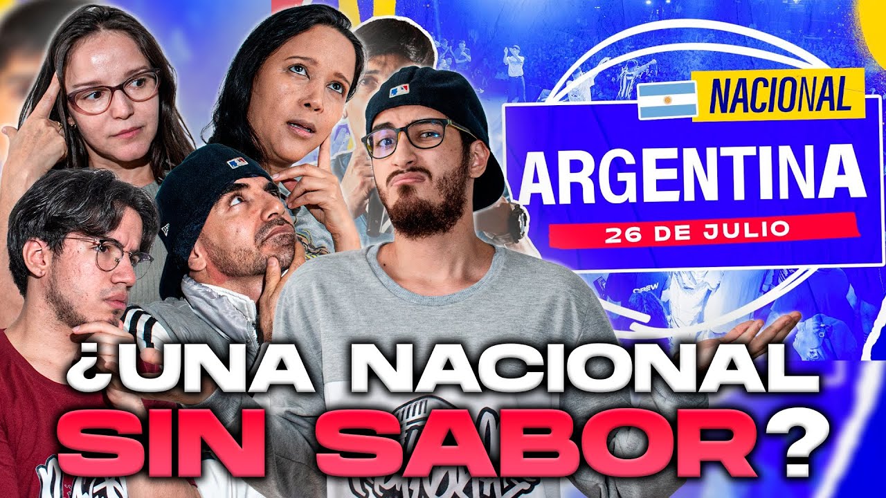 ¿UNA NACIONAL SIN SABOR?🙄- COLOMBIANOS OPINAN de la NACIONAL de RED BULL ARGENTINA 🇦🇷 2025