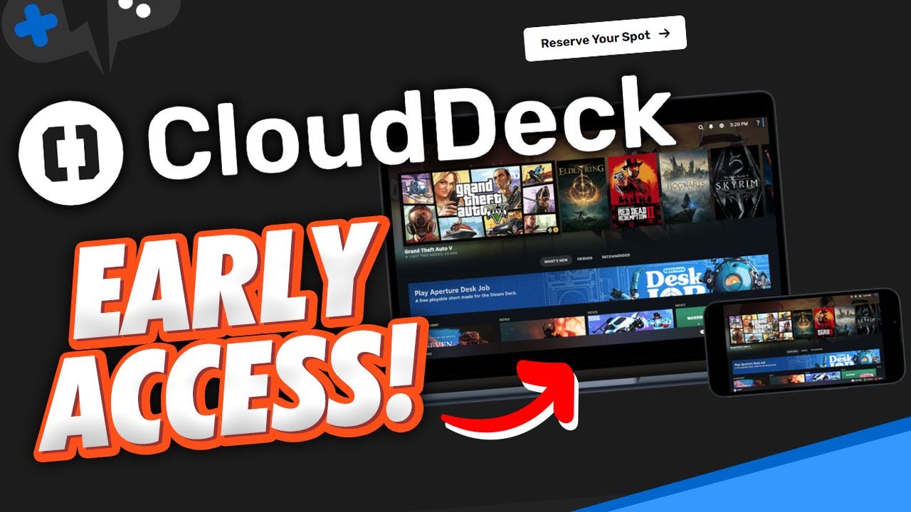 CloudDeck Cloud Gaming EARLY ACCESS is LIVE - Quick Start Guide