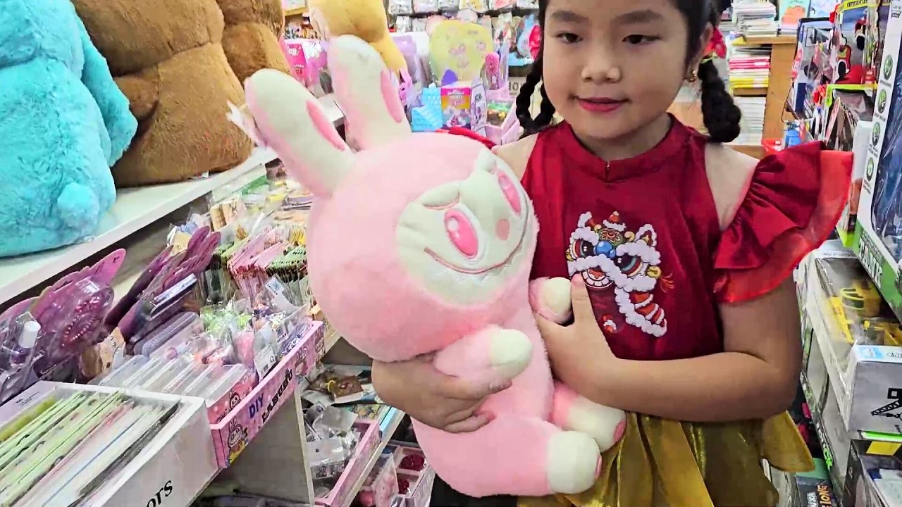 🐰🖊️💡 Muội mua cây viết Labubu có đèn 😲❤️ Xí Mụi Food 1067
