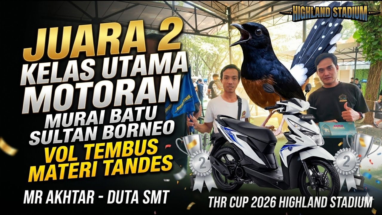 NGERI MURAI BATU SULTAN BORNEO JUARA 2 KELAS UTAMA MOTORAN ‼️ ROL NEMBAK + PUKULAN ‼️ DUTA SMT