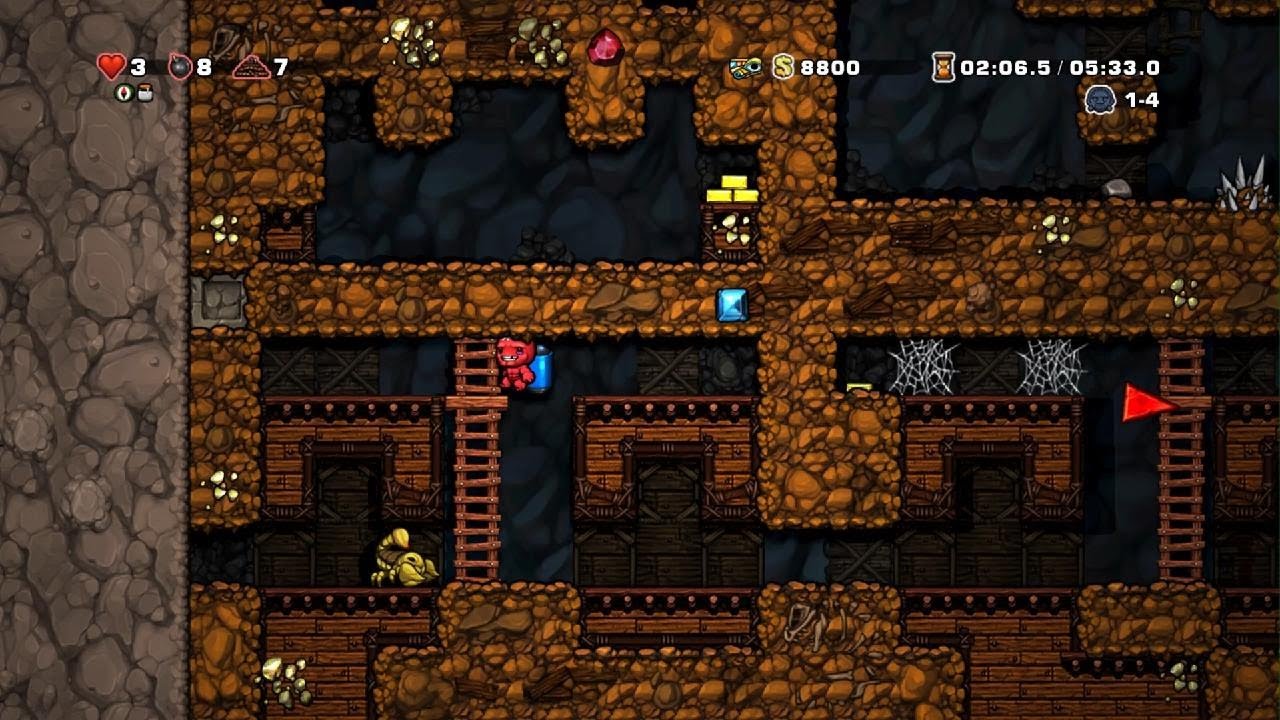 Spelunky Insane GamePlay