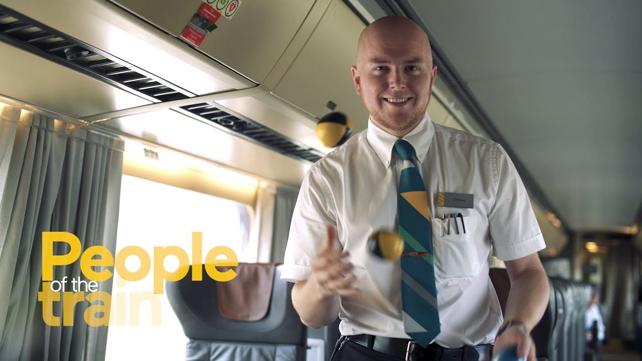 People of the Train - Zachary Wells, Onboard Service Attendant